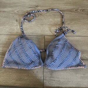 Purple Boho Swim Top